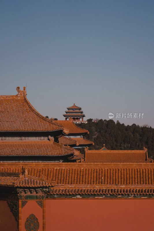 北京故宫古建筑景观