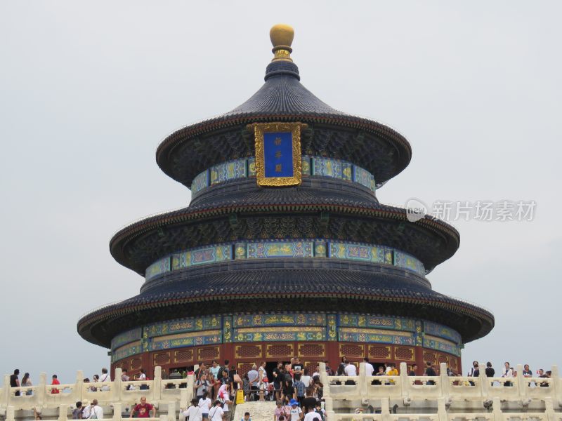 北京天坛祈年殿全景