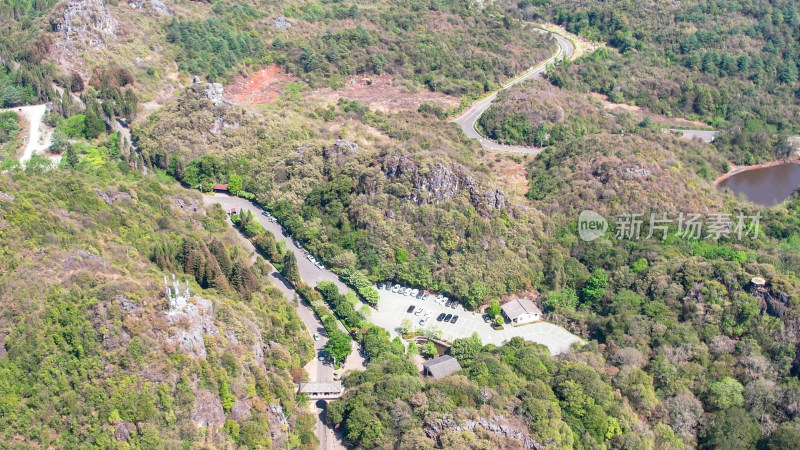 云南山川红土地航拍摄影图