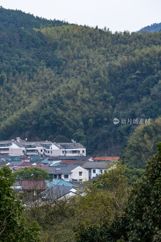 浙江绍兴会稽山大香林兜率天景点景观