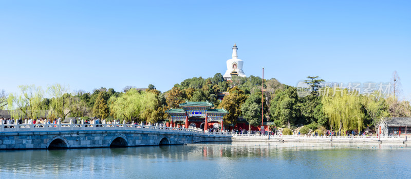 北京北海公园全景