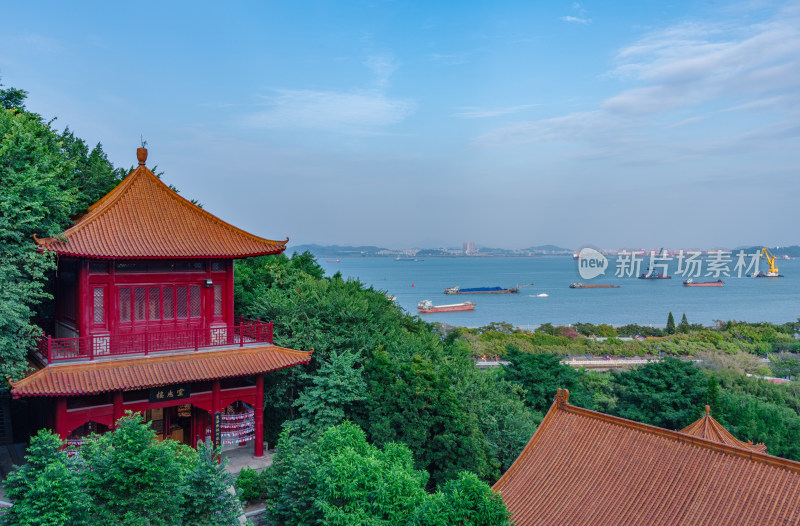 广州南沙天后宫旅游景区中式传统古建筑