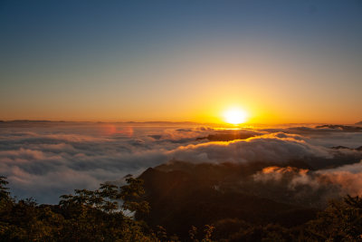 日出云海