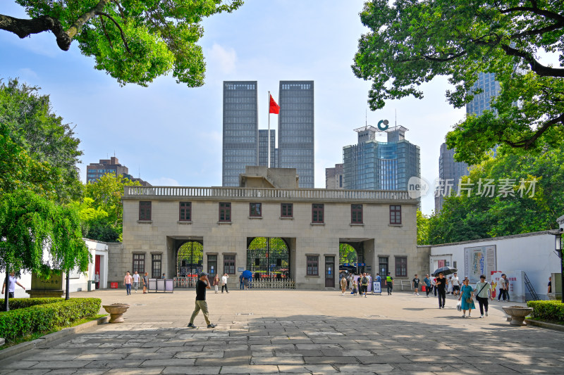 南京总统府景区大门