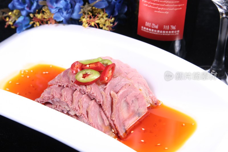 红油牛肉