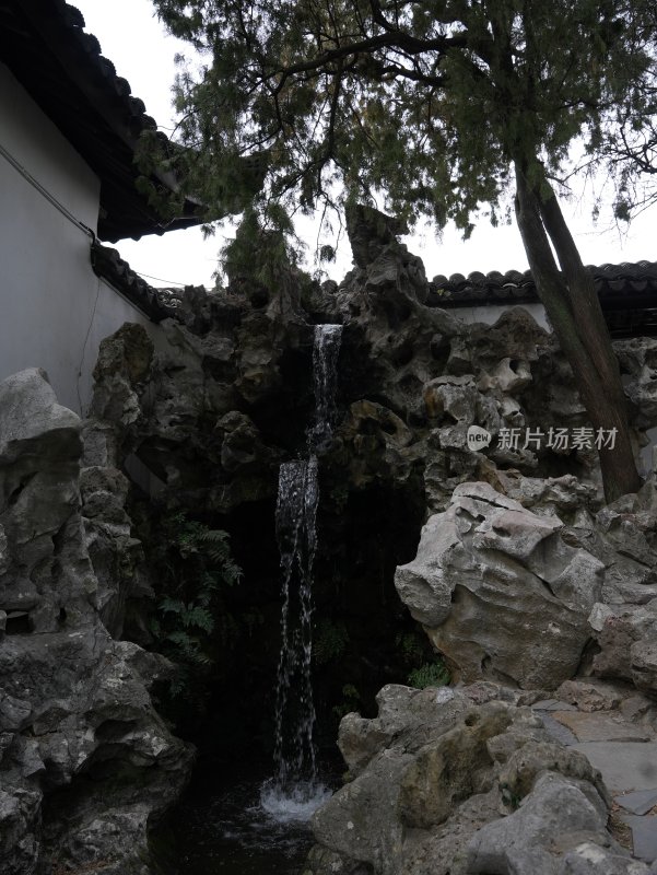 中华门古建筑拱门通道景象