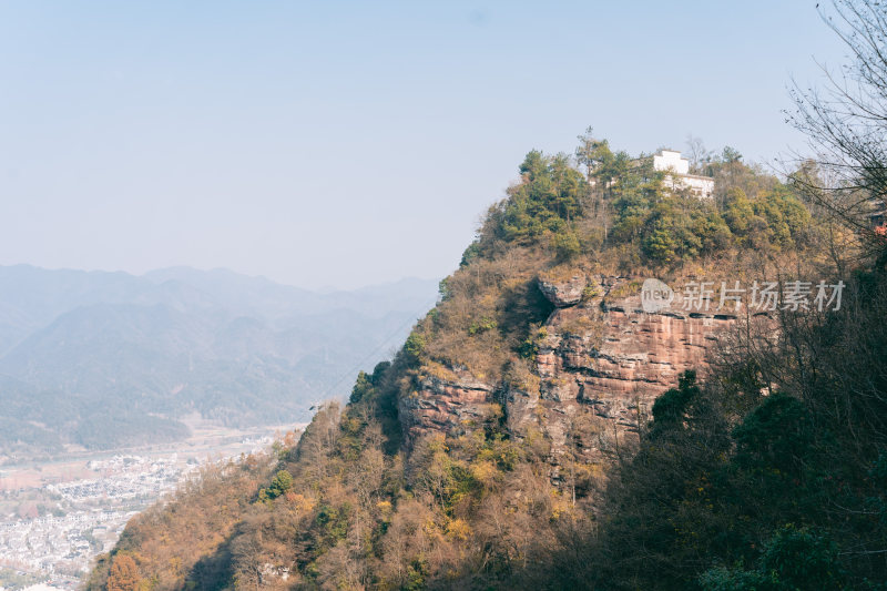 黄山市道教齐云山景区风光