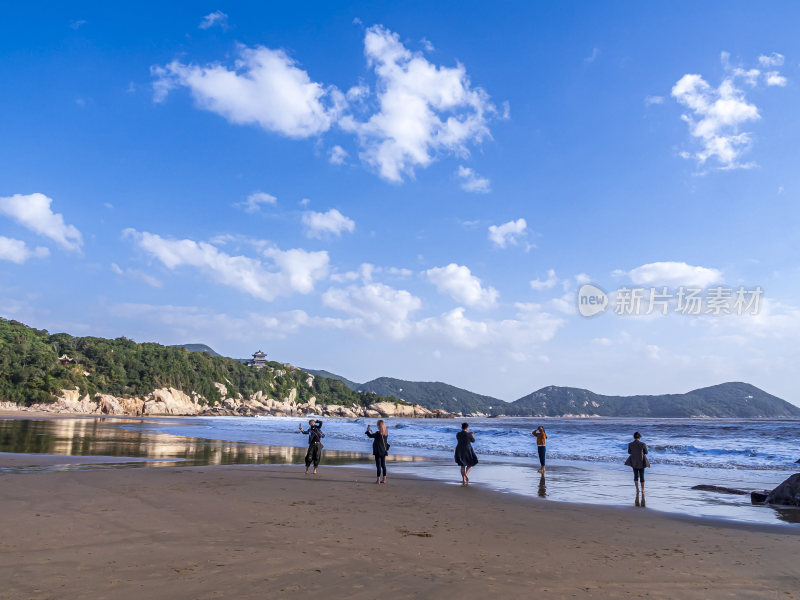 浙江普陀山百步沙