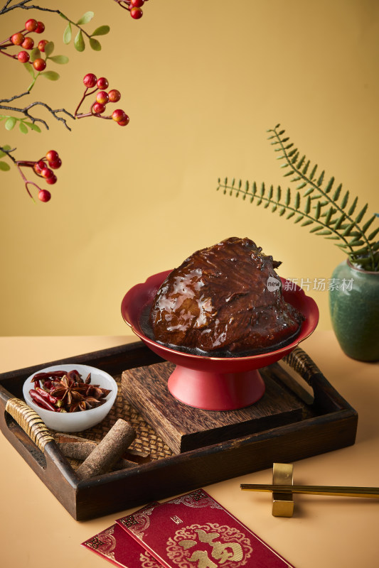 传统中餐熟食 酱牛肉