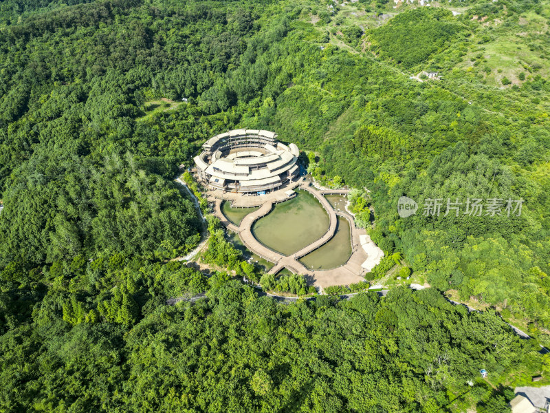 祖国大好河山青山绿水自然风光航拍图