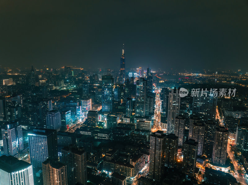 南京天际线夜景