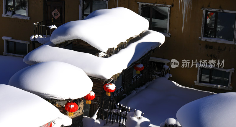 冬季黑龙江省牡丹江雪乡