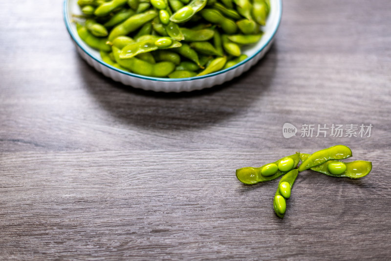 水煮毛豆食品