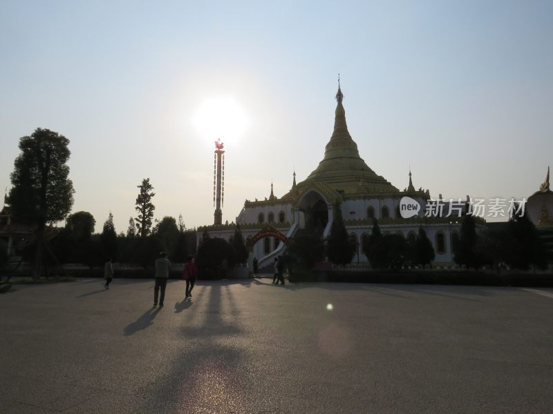 河南洛阳白马寺旅游风光