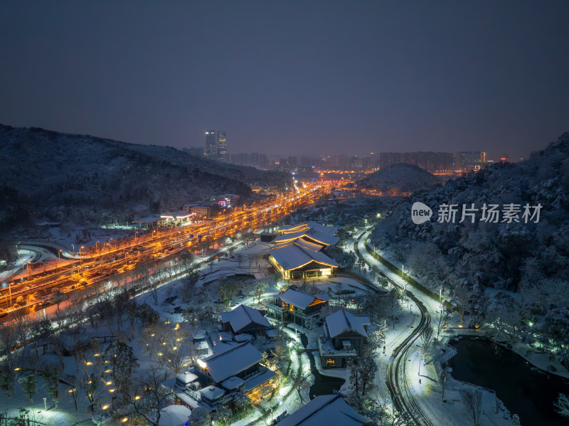 长沙雪景