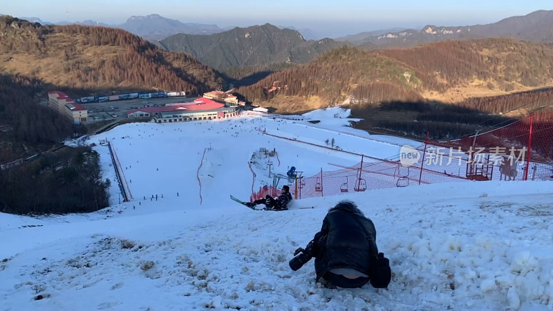 湖北神农架滑雪场