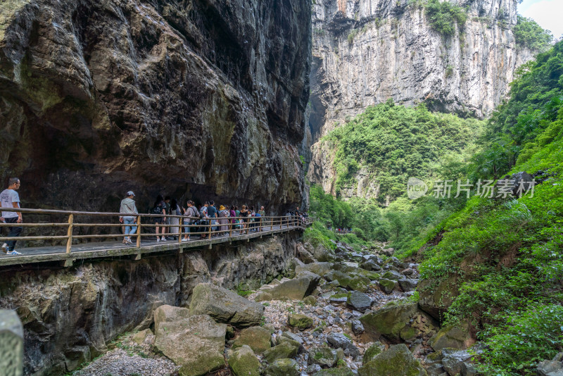 重庆武隆天坑天生三桥