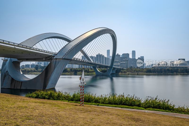 南宁城市地标建筑风光