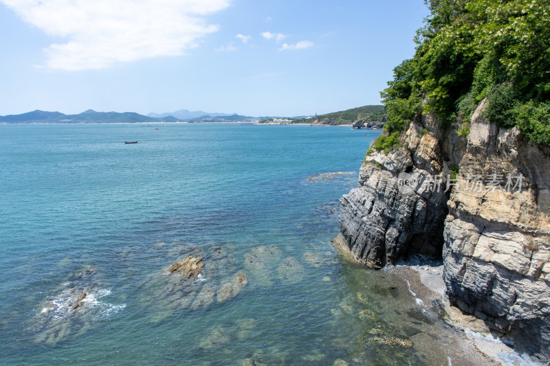 大连金石滩滨海国家地质公园海岸风光