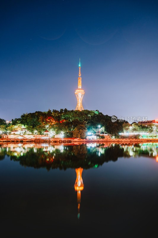 河源城市夜景