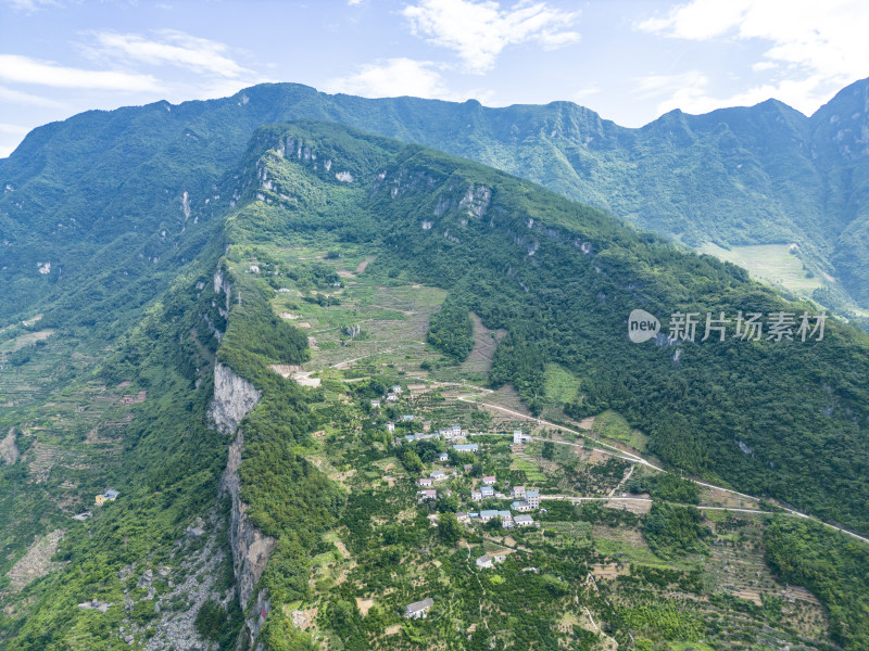 祖国壮丽山河湖北长江三峡风光