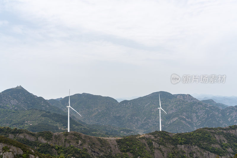 山间风力发电机远景