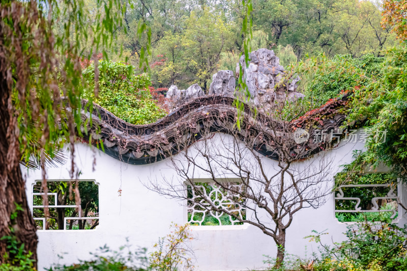 南京钟山风景名胜区明孝陵园林风景