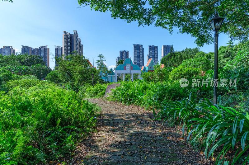 广州南沙蒲洲花园城市公园园林景观设计