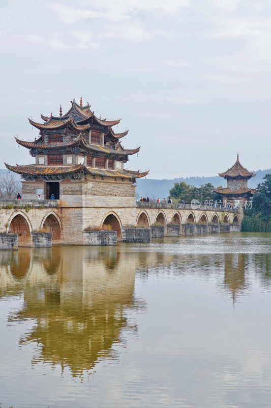 云南建水，双龙桥