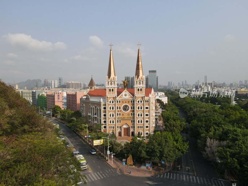 教堂 宗教 深圳宝安 天主教堂 教会