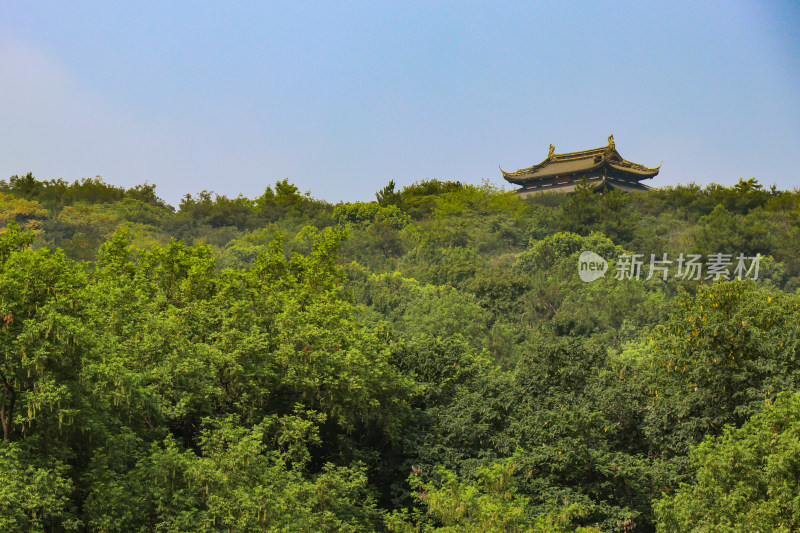 苏州常熟虞山城墙景区景观