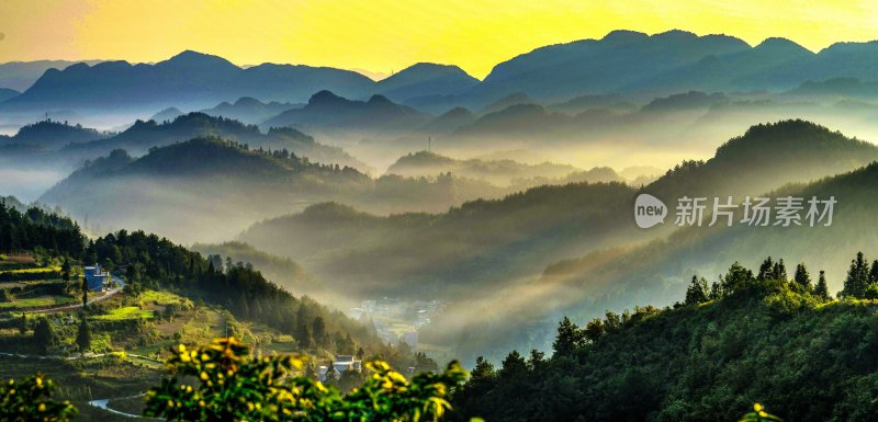 重庆酉阳：万木初秋风景（二）