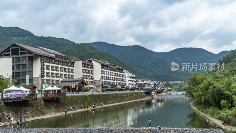 桐庐芦茨风情小镇风景