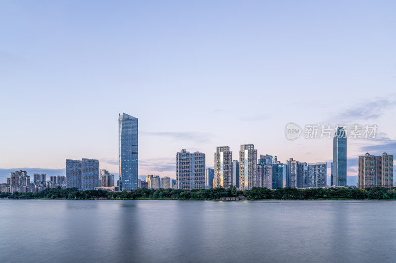 广东惠州富力 丽港中心夜景