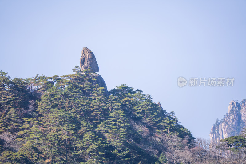 安徽黄山风景区自然风光