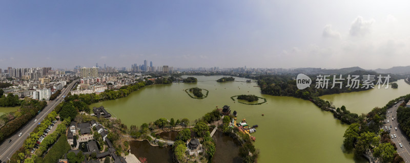 广东惠州西湖全景图