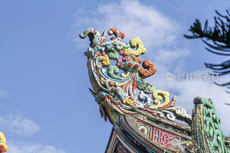 潮州开元寺古建筑精美细节