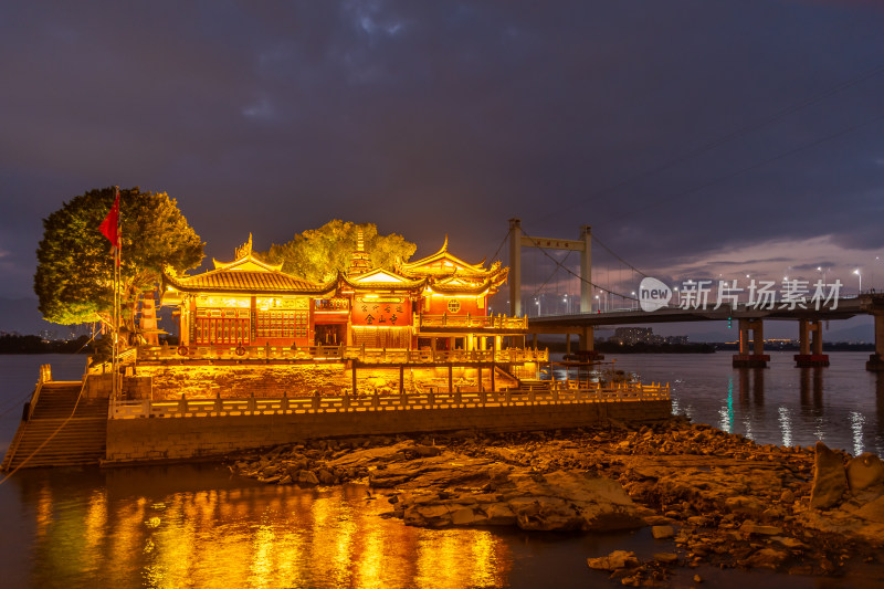 福州金山寺夜景