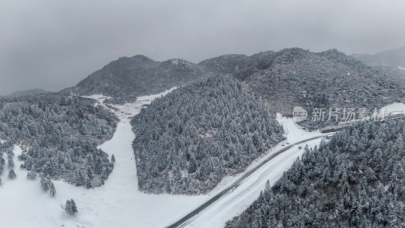 重庆酉阳：大雪纷飞赏雪忙