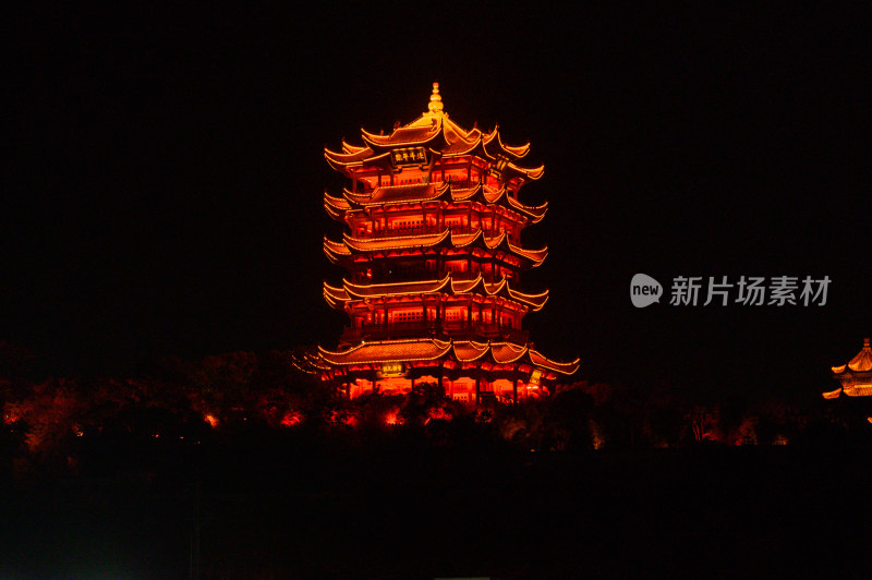 武汉  黄鹤楼夜景