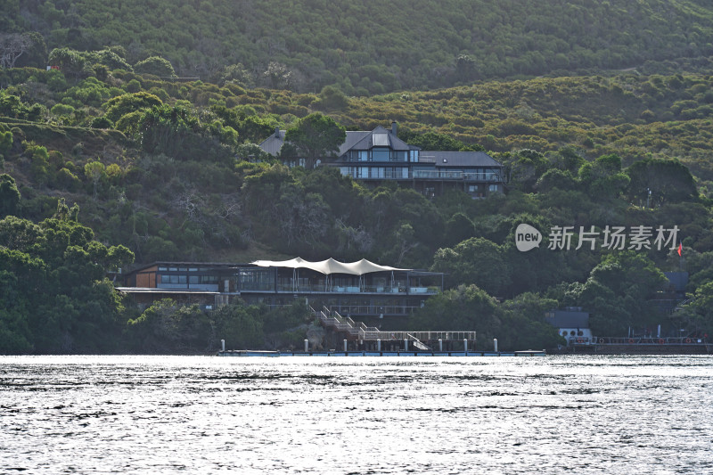 南非奈斯纳潟湖，湖边风景