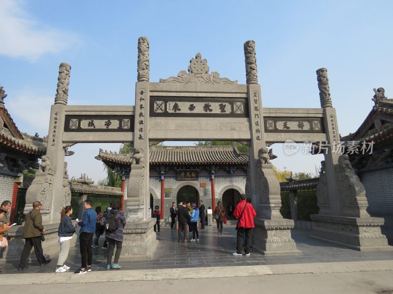 河南洛阳白马寺旅游风光