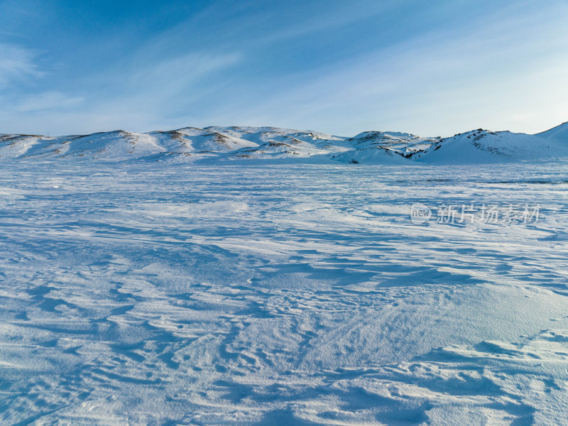 新疆冬季阿勒泰喀纳斯雪景