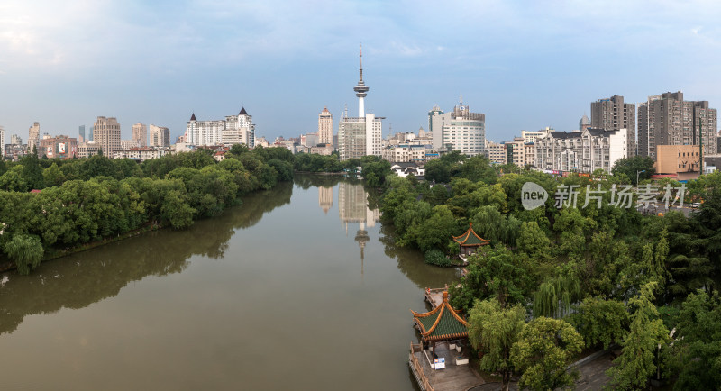 南通濠河风景区风光