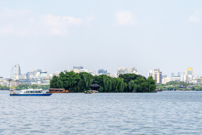 浙江省杭州市西湖的湖心亭