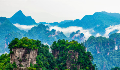 张家界武陵源天子山