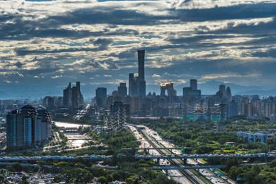 北京的城市脉络与天际景观