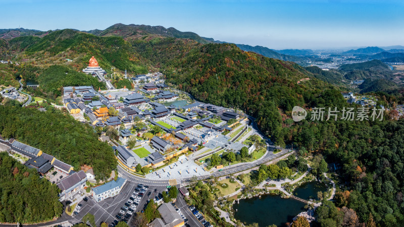 宁波奉化雪窦山雪窦寺弥勒大佛千丈岩