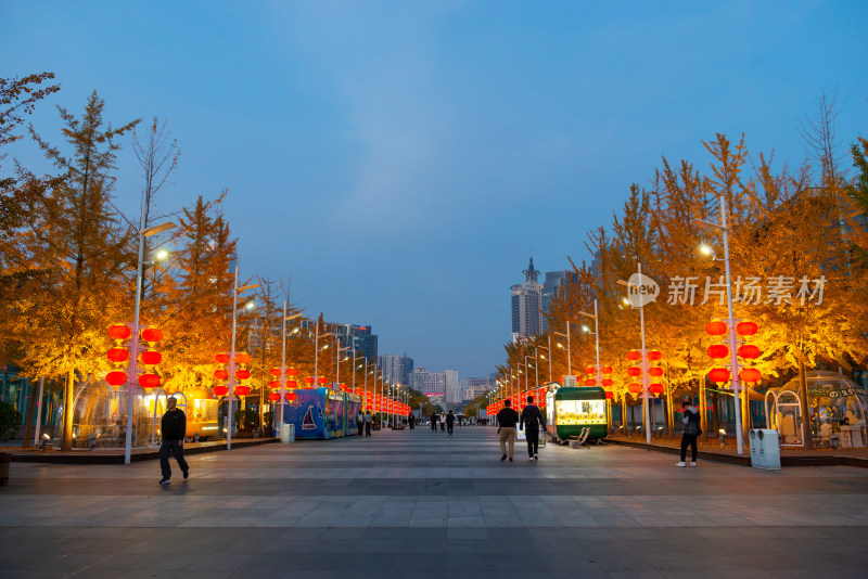 青岛奥帆中心五四广场风光