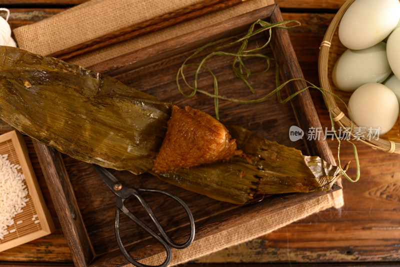 中国传统节日端午节美食-粽子